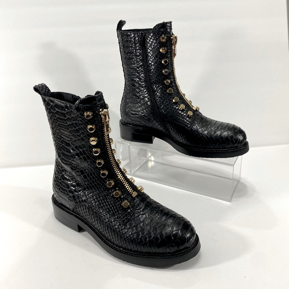 New Jeffrey Campbell Tonette Studded Zip Boot - Picture 9 of 15